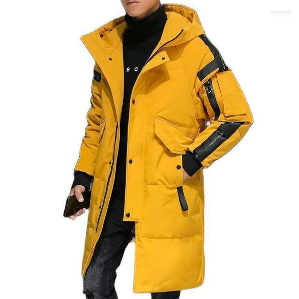 Parka en duvet pour hommes, veste d'hiver pour adolescents, manteau élégant, épais et chaud, vêtements de marque, Parka Kare22, 2022
