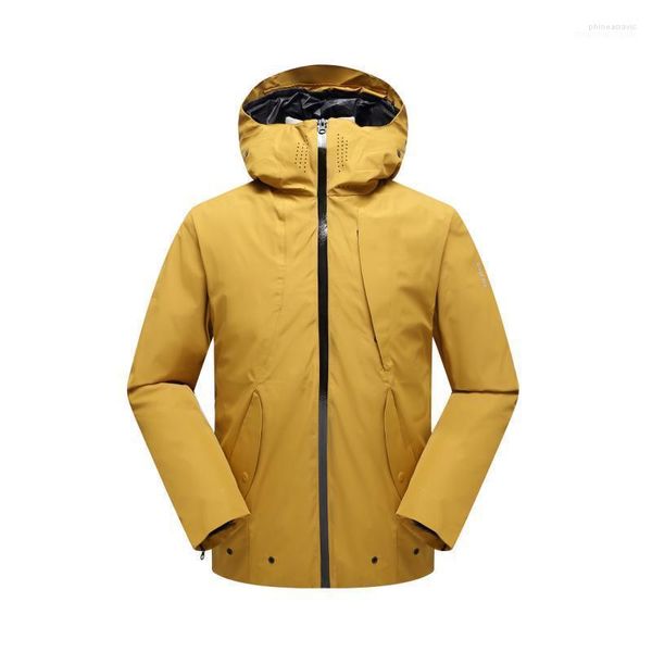 Piumino da uomo Parka 2022 Giacca invernale 90% Cappotto d'anatra bianca Coppia Outdoor Caldo Cappuccio impermeabile Cerniera Lucido Parka Capispalla Phin22