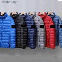 Parkas de plumón para hombre 2023 2024 Nueva marca Otoño Invierno Chaqueta ligera y cálida Tendencia para hombre Corta con capucha Ultrafina Joven de gran tamaño Down JackL231014