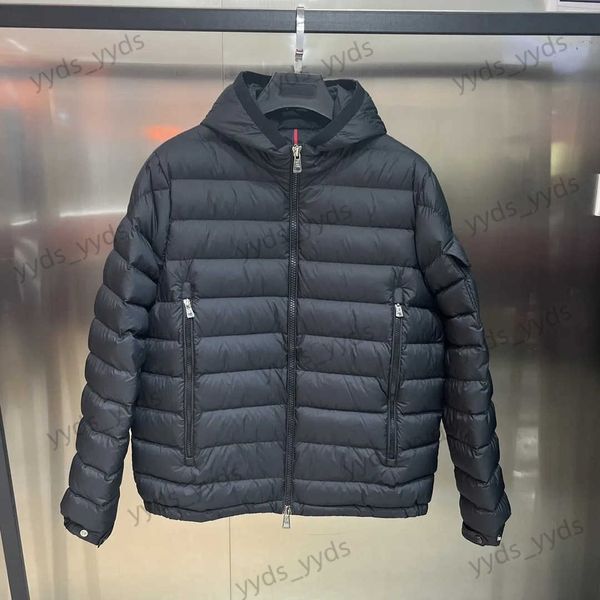 Parkas pour hommes 2023 automne et hiver nouveau manteau à capuche à manches longues pour hommes mode chaude 90% duvet de canard blanc veste de haute qualité T231127