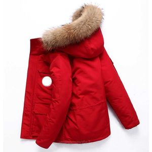 Parka in piumino da uomo 2023 Piumino corto da uomo nuovo all'aperto Coppia canadese Versione coreana Giacca ispessita Parker Fuori stagione 9x2m