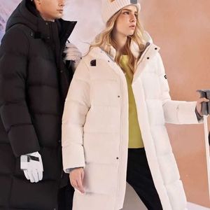 Donsparka's voor heren 2023 Winter Nieuw donsjack Lange knielengte Unisex