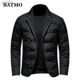 Parkas en duvet pour hommes BATMO 2023 nouveauté hiver 90% vestes en duvet de canard blanc hommes blazer chaud et épais 198025L231115