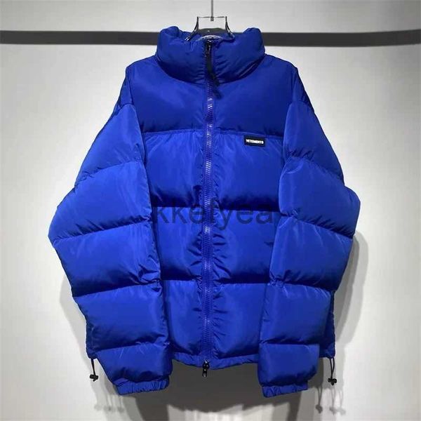 Men's Down Parkas Blue VTM Down Jackets Engrosado bordado 1 1 Chaqueta masculina de mejor calidad para mujeres de gran tamaño J231219