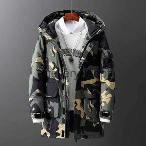 Men's Down Parkas Camouflage doudoune hommes épais chaud coton Parkas à capuche imperméable mode décontracté vêtements pour hommes Parkas manteaux grande taille 3XL J231010