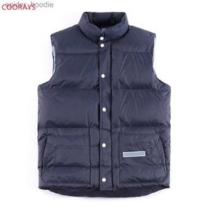 Heren donsparka's Canadese heren donsjack vest dames gletsjersneeuwjas parka expeditiejas warm vest waterdicht wit dons L230926