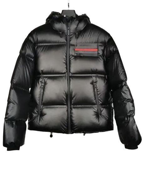 Veste de conception de parkas pour hommes pour hommes veste bouffère de veste de veste brillante