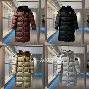 Heren Down Parkas Designer Mens Long Jacket Style North Winter Cotton Women Jackets Coat Face Outdoor Wind Breakers Paar dikke warme jassen tops