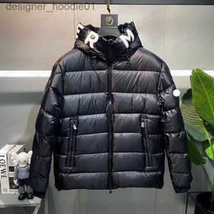 Men's Down Parkas Designer Mens Winter Salzman Down Vestes Parkas Light Coupe-vent Sweat à capuche Noir Blanc Puffer Vêtements d'extérieur Homme Italie Italien Luxe L230911