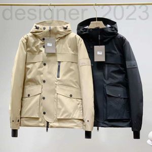 Heren Down Parkas Designer Winter RKAS Heren DN Jacket 3M Reflecterende Zippered Cardigan Coat Designer Jackets Men Casual Hooded Coats 1xaz