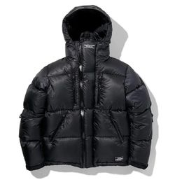 Heren donsparka's donsjack Trendy korte winter Europese en Amerikaanse verdikte werkkleding Student modemerk warm houden 231114