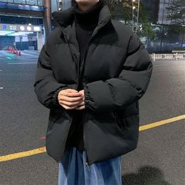 Heren Down Parkas Harajuku Warm Dikke dikke modejas Oversized Winter Casual Jacket Male Streetwear Hip Hop Woman 5xl 220924