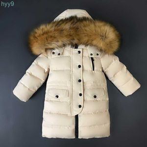 Parkas pour hommes de haute qualité longue jeunesse enfants vers le bas filles hiver canard doudoune fille vêtements garçon manteau Parka enfants vêtements S7GM