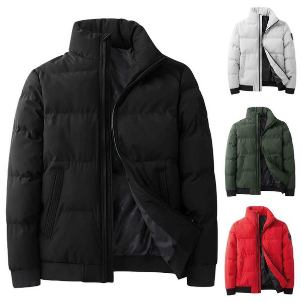 Parkas Homme Haute qualité Parkas d'hiver mâle manteau hommes à capuche coton rembourré veste hommes Extra épais chaud court coton rembourré veste vêtements J231117