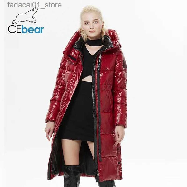 Parkas de plumón para hombre ICEBAR 2023 Chaqueta de moda de invierno Parkas con capucha para mujer Parkas Bio Fluff Parka Abrigo acolchado para mujer de alta calidad GWD20155D Q240117