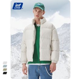 Parkas en duvet pour hommes INFLATION Hommes Urban Streetwear Doudoune Coupe-vent Léger Doudoune Hommes 70% Duvet de Canard Blanc Pardessus 6002W 220906