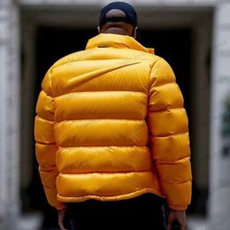 Hombres Abajo Parkas Chaquetas Puffer con cremallera con capucha Chaleco para mujer estampado de letras Cálido Invierno Amarillo negro conjunto Abrigos de diseñador Prendas de abrigo para hombre Ropa T230628