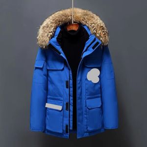 Donsparka's voor heren Winterwerkkleding Jas Outdoor Verdikt Mode Warm houden Paar Live-uitzending Canadian Goose Coat599