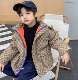 Parkas pour hommes Kaki Hiver Enfants Designer Puffer Veste Bébé Garçon Fille À Capuchon Enfants Manteau I4me