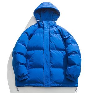 Parkas pour hommes Klein bleu à capuche doudoune coupe-vent et imperméable décontracté chaud épaissir manteau de Golf hiver extérieur bulle hommes 231101