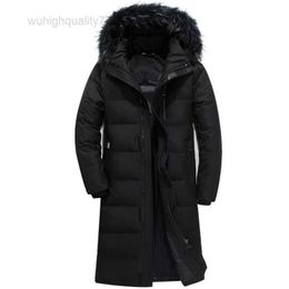 Parka en duvet pour hommes Kolmakov, veste d'hiver en canard pour grands grands X-long S-6xl avec chapeau détachable 231023