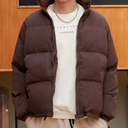 Heren Donsparka's LAPPSTER Mannen Harajuku Warme Bubble Jas Winterjas Streetwear Effen Zwarte Parka's Man Koreaanse Mode Pufferjassen Jassen 231010
