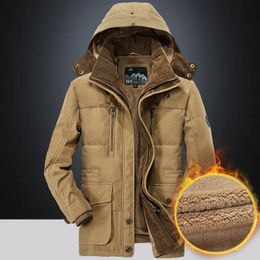 Parkas pour hommes LIONJUMP hiver polaire veste capuche hommes tactique FullZip extérieur coupe-vent vêtements d'extérieur à capuche manteau chaud 231017