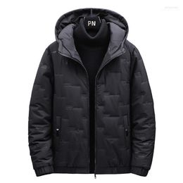 Heren Down Parkas M-4XL 5xl plus size heren winterjassen lagen warme dikke waterdichte jas jas herfst winddicht hoed phin22