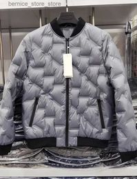 Heren Down Parkas Man Spring Jacket 90% Duck Down Ultra Light Baseball Collar Soft Fabric Nadeloze bovenkledingjas Q240527