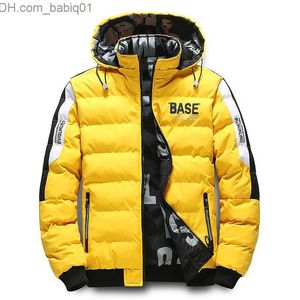 Hommes Down Parkas Hommes Automne Hiver Coton Veste Chaud Confortable Rembourré Épaissie Doudoune 2023 Nouveaux Vêtements Double Face Capuchon Amovible M-5XL T230803