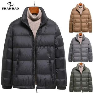 Parkas de plumón para hombre Chaqueta de plumón de moda ligera para hombre Otoño Invierno Nuevo 90% Edredón blanco A prueba de viento Cálido Ocio juvenil Abrigo de plumón puro Parkas J231125