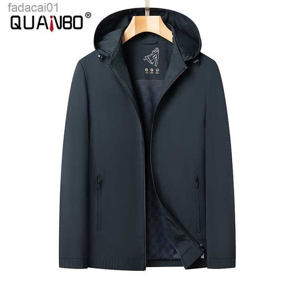 Men's Down Parkas Mas's Casual Capayed Chaqueta 2023 NUEVA LLEGA Autumn Spring Jacket Men's Business Brand Clothing para hombres Z230816