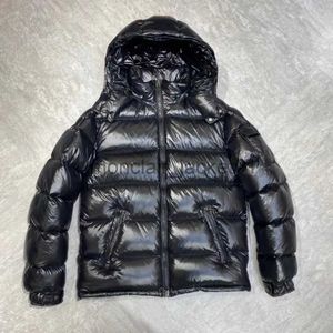 Parkas en duvet pour hommes Doudoune pour hommes brillante et sans lavage veste chaude à capuche en duvet de canard blanc pour hommes 2023 nouveau haut noir décontracté et à la mode J231011