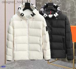 Parkas en duvet pour hommes Parkas en duvet pour hommes 2023 Manteau d'hiver pour hommes de créateur classique Doudoune Trench léger à capuche Manteau pour femme noir design luxueux NFC scan L230911