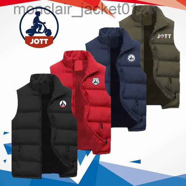 Men's Down Parkas Gilet en duvet pour hommes automne et hiver manteau de sport de luxe chaud coupe-vent sans manches gilets bouffants veste marque vêtements gilet J230918