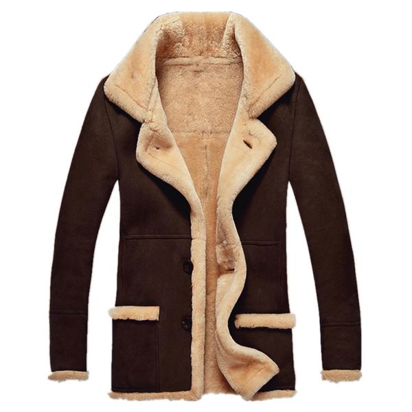 Parkas de plumón para hombre para hombre otoño invierno piel sintética térmica cálida chaqueta con forro polar y abrigo Parka abrigo Outwear Casual hombres 231115