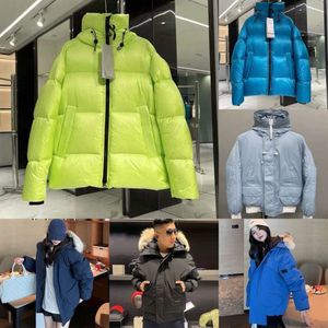 Men's Down Parkas Mens Designer Puffer Jacket Femmes à capuche Parka chaude à capuche Gooses Vestes Lettre Imprimer Vêtements Sports de plein air Manteau épais