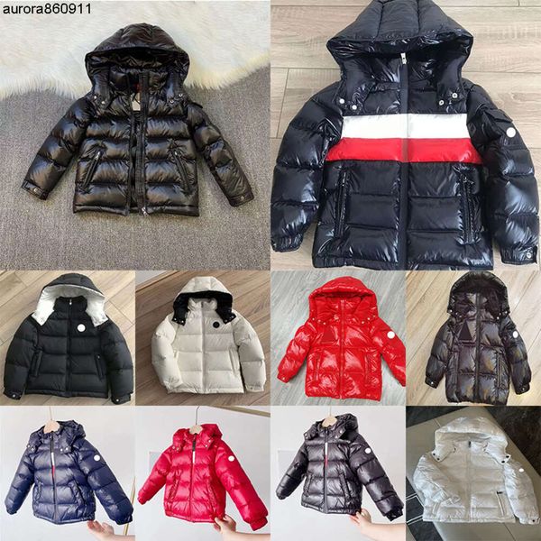 Parkas de plumón para hombre, chaqueta de bebé de varios estilos, diseñador de moda, niño, globo, invierno, guerra infantil