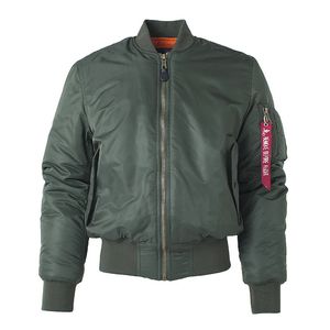 Heren donsparka's Grote maten US Air Force Pilot Ma1 Bomber Flight Jacket Heren hiphop gewatteerd Letterman Winter Waterdicht Nylon puffer rode damesjas 231113