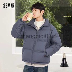 Parka Semir pour homme, doudoune à trois épreuves, couleur unie, polyvalente, nouvelle collection hiver 2023, J231024