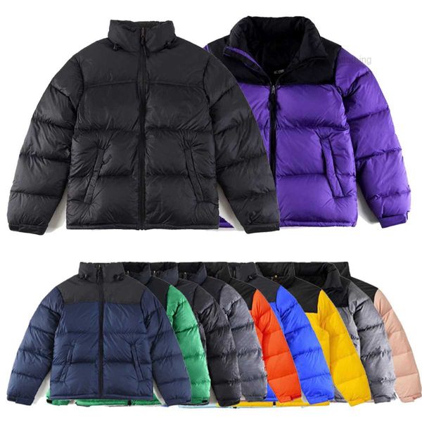 Parkas de plumón para hombre TNF Chaqueta acolchada para hombre Mujer con capucha Diseñador de invierno North Warm Parka Abrigo Cara Letra Bordado Outwear Chaquetas de varios colores Tamaño M-XXL FOOQ