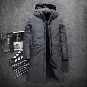 Parkas pour hommes chaud épais hiver doudoune hommes marque vêtements de qualité supérieure x-long mâle manteau de canard blanc M-3XL 221110