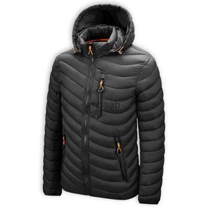 Parkas pour hommes duvet de canard blanc rembourré vestes légères pour hommes manteau à capuche grande taille 5XL 6XL vêtements pour hommes 2023 vente en gros Guangzhou YQ230927