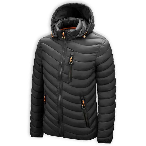 Parkas pour hommes duvet de canard blanc rembourré vestes légères pour hommes manteau à capuche grande taille 5XL 6XL vêtements pour hommes en gros Guangzhou 231016