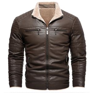 Hommes vers le bas Parkas hiver polaire manteaux hommes col de fourrure épaissir chaud coupe-vent en cuir vestes mode décontracté rétro Streetwear hommes vêtements 231005