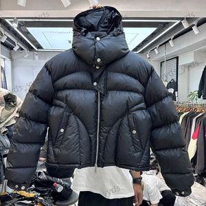 Doudoune à capuche épaisse pour homme, parka d'hiver, T231123