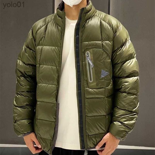 Parkas en duvet pour hommes hiver chaud et errer vestes en duvet pour hommes japonais urbain extérieur fonctionnel Ultra léger col haut décontracté femmes manteau chaud de canard L231115