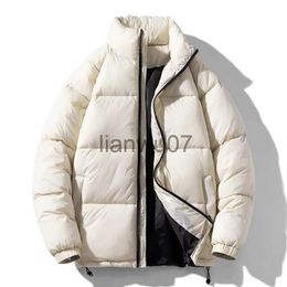 Heren donsparka's Winterjas Heren Warme pufferjassen Dikke parka's Casual heren gewatteerde donsjas Uitloper Casaco Masculina Inverno Abrigo Hombre J1117