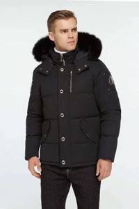 Men S Down Parkas Winter Men Down Chaqueta Collar con capucha 3Q Engrosamiento de pato invernal de invierno.