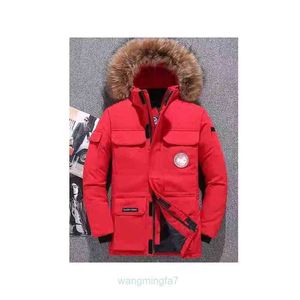 Parkas d'hiver pour hommes, nouvelle combinaison d'extérieur, mode canadienne, doudoune épaisse et chaude, uniforme militaire 9ysh